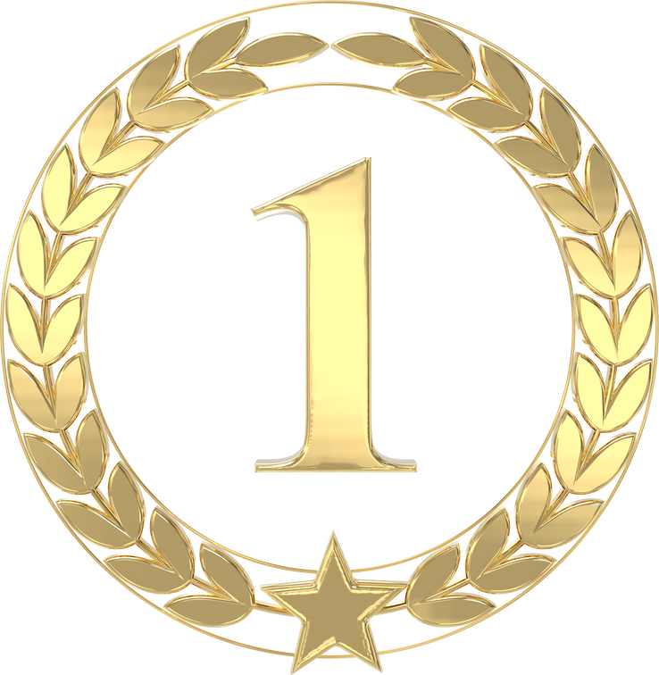 Anniversary Number 1 Gold