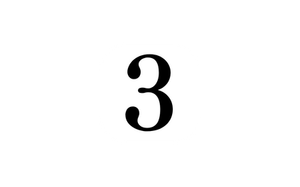 ３